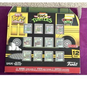 Funko Bitty POP! Teenage Mutant Ninja Turtles Collector 12 Pack NEW Damaged Box